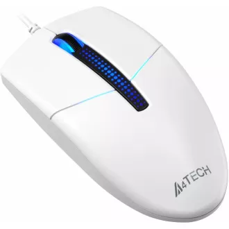 A4tech N-530S, hintergrundbeleuchtete Büromaus, 1200 DPI, USB, weiß A4tech N-530S, hintergrundbeleuchtete Büromaus, 1200 DPI, USB, weiß