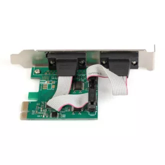 Digitus Adapter PCI Express x1 2xserielle Schnittstelle,  Low Profile Chipsatz: ASIX99100