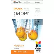 COLORWAY Fotopapier/ hochglänzend 230g/m2, A4/ 50 Stück