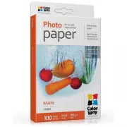 COLORWAY Fotopapier/ matt 190g/m2, 10x15/ 100 Stück