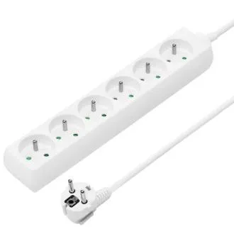 PremiumCord Verlängerungskabel 230 V, 7 m, 6 Steckdosen PremiumCord Verlängerungskabel 230 V, 7 m, 6 Steckdosen