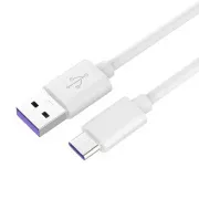 PremiumCord Kabel USB 3.1 C/M - USB 2.0 A/M, Superschnellladung 5A, weiß, 2m