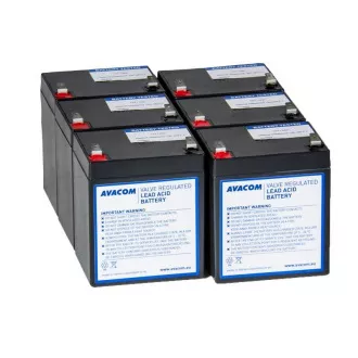 AVACOM Ersatz für RBC141 - Batteriesatz für RBC141 Wiederaufbereitung (6 Stück Batterien)