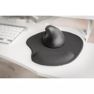 DIGITUS Ergonomisches Mauspad mit Handballenauflage, schwarz DIGITUS Ergonomisches Mauspad mit Handballenauflage, schwarz
