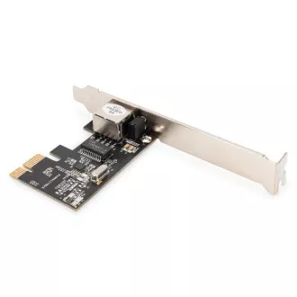DIGITUS Gigabit Ethernet PCI Express Netzwerkkarte, Low Profile Halterung, Realtek RTL8111H