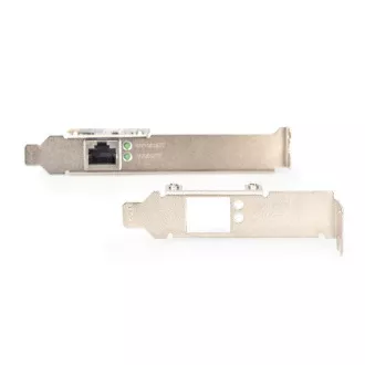 DIGITUS Gigabit Ethernet PCI Express Netzwerkkarte, Low Profile Halterung, Realtek RTL8111H