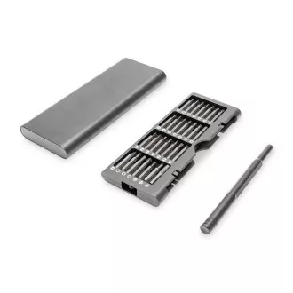 Digitus 57-teiliges mechanisches Präzisionsschraubendreher-Set für Handy, Laptop, PC, Uhr, Brille, Konsole.