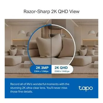 TP-LINK Tapo C220 - IP-Kamera mit Neigung und WiFi, 4MP (2560*1440), ONVIF TP-LINK Tapo C220 - IP-Kamera mit Neigung und WiFi, 4MP (2560*1440), ONVIF