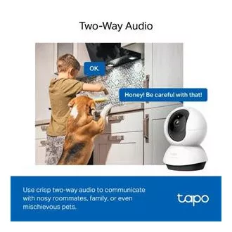 TP-LINK Tapo C220 - IP-Kamera mit Neigung und WiFi, 4MP (2560*1440), ONVIF TP-LINK Tapo C220 - IP-Kamera mit Neigung und WiFi, 4MP (2560*1440), ONVIF