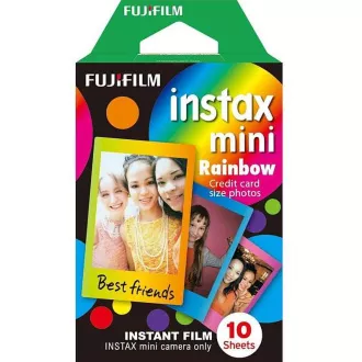 Fujifilm COLORFILM INSTAX mini 10 Fotos - RAINBOW Fujifilm COLORFILM INSTAX mini 10 Fotos - RAINBOW
