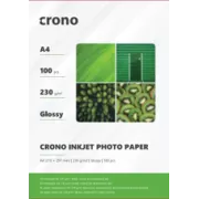 Crono PHPL4A, glänzendes Fotopapier, A4, 230g, 100 St.