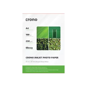 Crono PHPL4A, glänzendes Fotopapier, A4, 230g, 100 St. Crono PHPL4A, glänzendes Fotopapier, A4, 230g, 100 St.