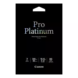 Canon Fotopapier PT-101 - 10x15cm (4x6inch) - 300g/m2 - 20 Blatt - glänzend