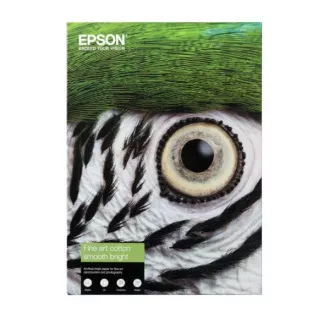 EPSON Papier A4 - 300g/m2 - 25 Blatt - Fine Art Cotton Smooth Bright EPSON Papier A4 - 300g/m2 - 25 Blatt - Fine Art Cotton Smooth Bright