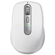 Logitech MX Anywhere 3S Maus - kabellos/Bluetooth/Dunkelfeld/6 Tasten/8000dpi/usb-c/leise/hellgrau