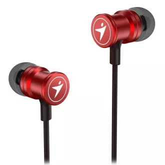 Genius HS-M316 /Kopfhörer mit Mikrofon/ 3,5mm Klinke - 4-polig/ rot