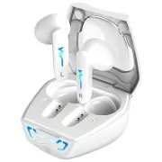 Genius HS-M920BT, Headset, kabellos, In-Ear, Mikrofon, 4 Stunden, LED-Hintergrundbeleuchtung, Bluetooth, USB-C, weiß