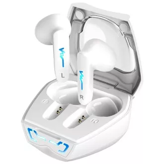 Genius HS-M920BT, Headset, kabellos, In-Ear, Mikrofon, 4 Stunden, LED-Hintergrundbeleuchtung, Bluetooth, USB-C, weiß