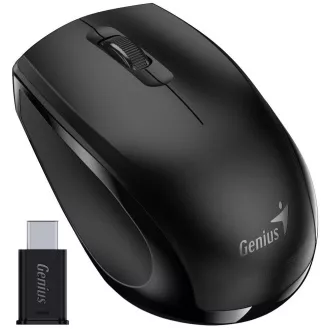 Genius NX-8006S Type-C, Maus, kabellos, optisch, 1200DPI, 3 Tasten, USB-C, schwarz Genius NX-8006S Type-C, Maus, kabellos, optisch, 1200DPI, 3 Tasten, USB-C, schwarz
