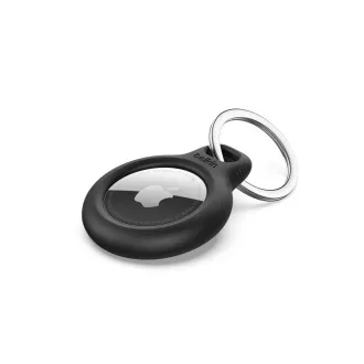 Belkin Secure AirTag Etui mit Schlüsselring - Schwarz