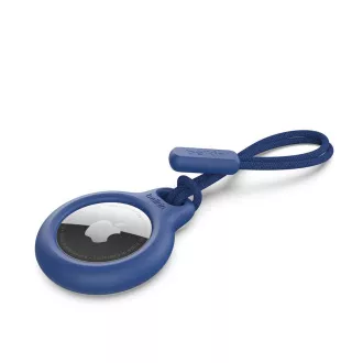 Belkin Secure AirTag Tasche mit Umhängeband - Blau Belkin Secure AirTag Tasche mit Umhängeband - Blau