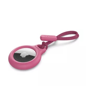 Belkin Secure AirTag Tasche mit Lanyard - Pink Belkin Secure AirTag Tasche mit Lanyard - Pink
