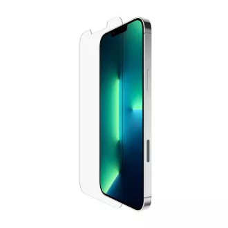 Belkin SCREENFORCE™ gehärtetes Glas Antimikrobielles Schutzglas für iPhone 16E / 14 / 13 / 13 Pro