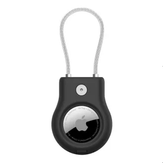 Belkin Secure AirTag Tasche mit Kabel - Schwarz
