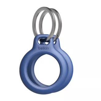 Belkin Secure AirTag Etui mit Schlüsselring - Blau - 2er Pack Belkin Secure AirTag Etui mit Schlüsselring - Blau - 2er Pack