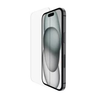 Belkin SCREENFORCE™ UltraGlass2 Anti-Mikrobielles Schutzglas für iPhone 16 / 15 / 14 Pro