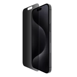 Belkin SCREENFORCE™ TemperedGlass Privacy Anti-Microbial Schutzglas für iPhone 15 Pro Max Belkin SCREENFORCE™ TemperedGlass Privacy Anti-Microbial Schutzglas für iPhone 15 Pro Max