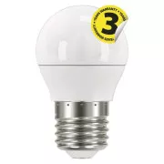 Emos LED-Lampe MINI GLOBE, 6W/40W E27, CW kaltweiß, 470 lm, Classisc, F