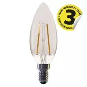 Emos LED-Lampe CANDLE, 2W/18W E14, WW  warmweiß , 170 lm, Vintage, F