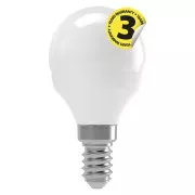 Emos LED-Lampe MINI GLOBE, 4W/30W E14, WW warmweiß, 330 lm, Classic, F
