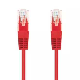 C-TECH Cat5e Patchcord-Kabel, UTP, rot, 1m
