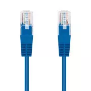 C-TECH Cat5e Patchcord-Kabel, UTP, blau, 1m