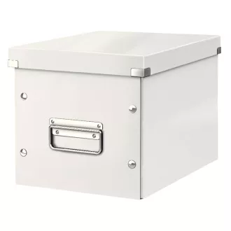 LEITZ Click&Store quadratische Box, Größe M (A5), weiß