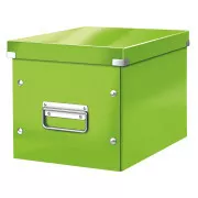 LEITZ Click&Store quadratische Box, Größe M (A5), grün