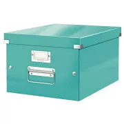 LEITZ Universal Click&Store Box, Größe M (A4), eisblau