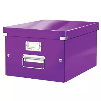 LEITZ Universal Click&Store Box, Größe M (A4), lila