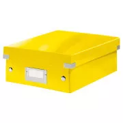 LEITZ Click&Store Ordnungsbox, Größe S, gelb