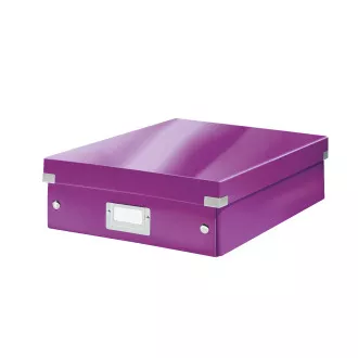LEITZ Organizerbox Click&Store, Größe M, lila