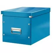 LEITZ Click&Store quadratische Box, Größe L (A4), blau