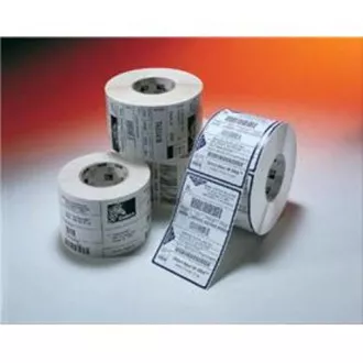 Zebra-Etikett, Papier, 102x152mm; Thermotransfer, Z-Select 2000T, beschichtet, permanent haftend, 25mm Kern, Perforation