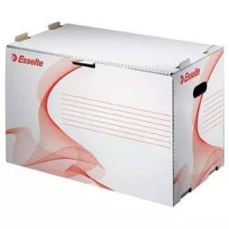LEITZ Esselte Standard-Aktenbehälter für 6 Ordner 80 mm, weiß LEITZ Esselte Standard-Aktenbehälter für 6 Ordner 80 mm, weiß