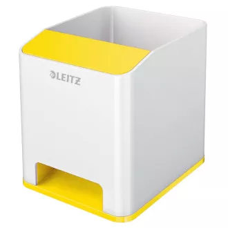 LEITZ Bleistifthalter WOW musical, weiß/gelb