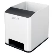 LEITZ Bleistifthalter WOW musical, weiß/schwarz