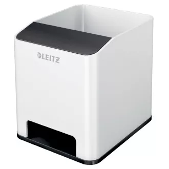LEITZ Bleistifthalter WOW musical, weiß/schwarz LEITZ Bleistifthalter WOW musical, weiß/schwarz