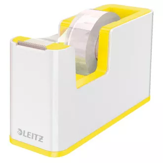 LEITZ Bandabwickelmaschine WOW, weiß/gelb