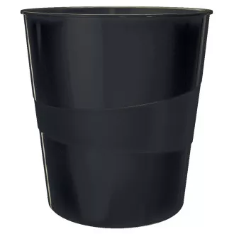 LEITZ Abfalleimer WOW, schwarz LEITZ Abfalleimer WOW, schwarz
